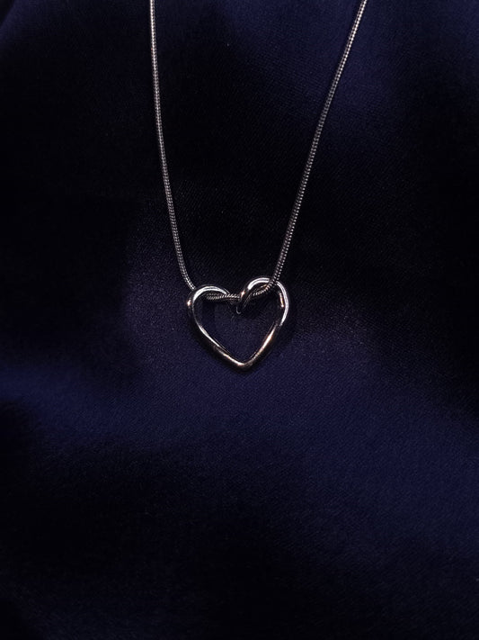 Eternal Shine Anti-Tarnish Heart Necklace
