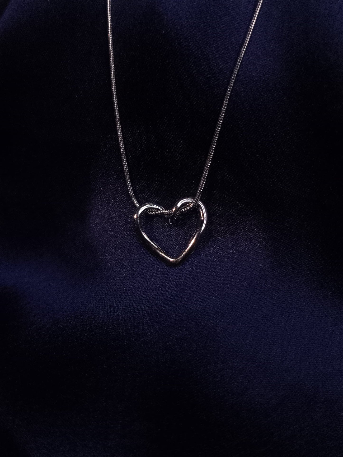 Eternal Shine Anti-Tarnish Heart Necklace