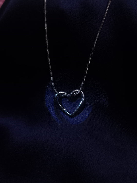 Eternal Shine Anti-Tarnish Heart Necklace