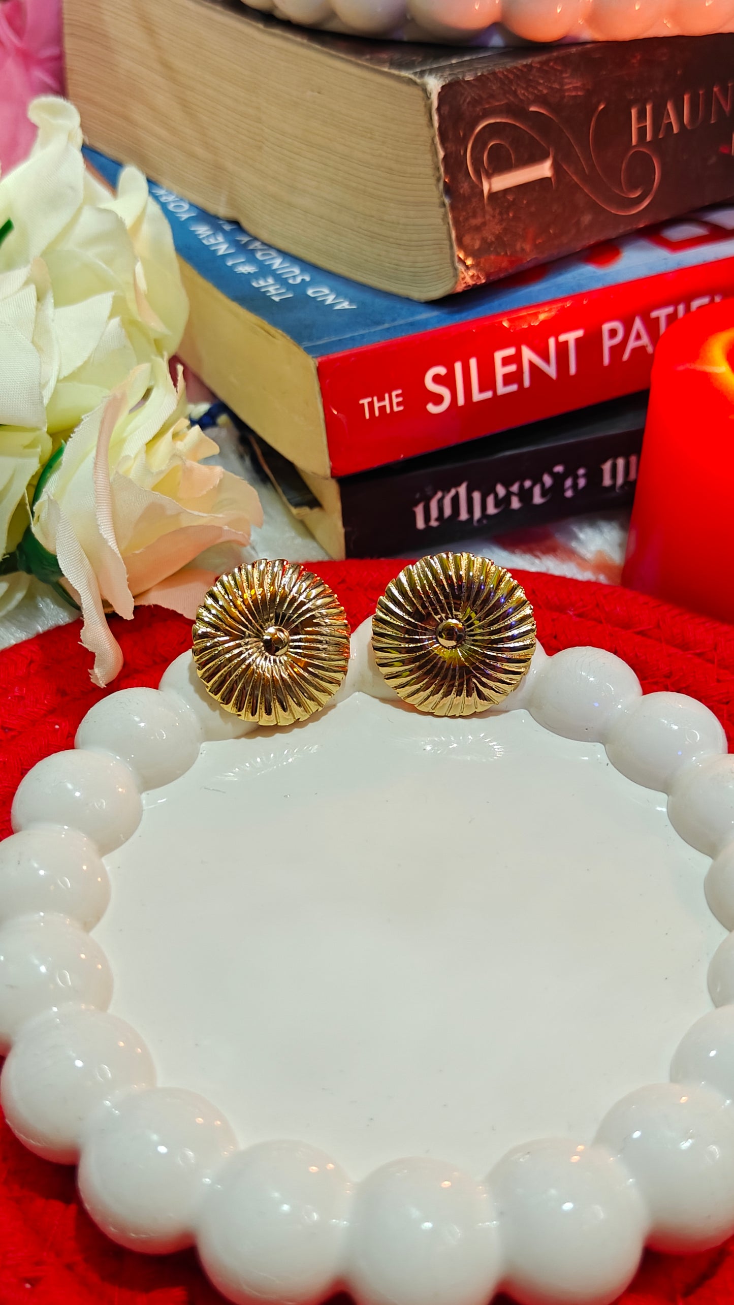 "Embrace Timeless Elegance: Radiant Gold Earrings to Illuminate Your Spirit" at Dilverse
