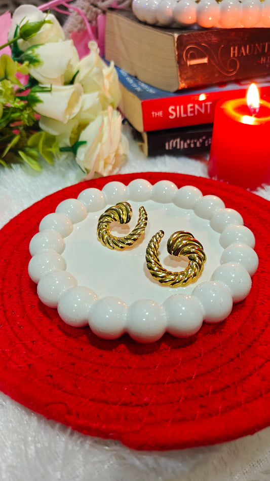 "Enchanted Twirl: Golden Whispers of Timeless Romance" at Dilverse
