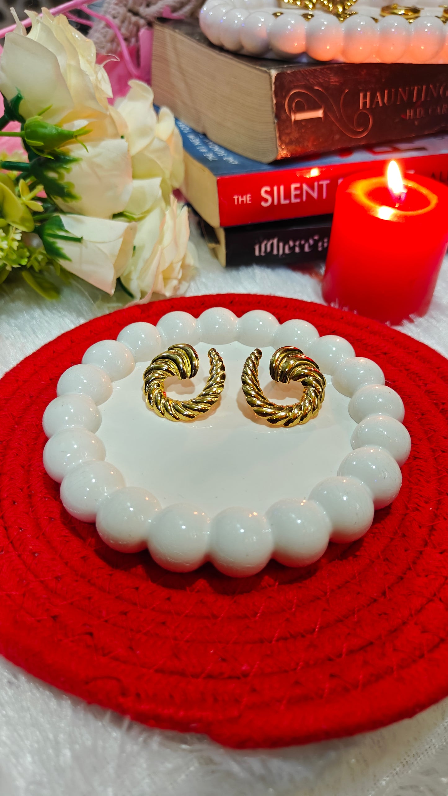 "Enchanted Twirl: Golden Whispers of Timeless Romance" at Dilverse