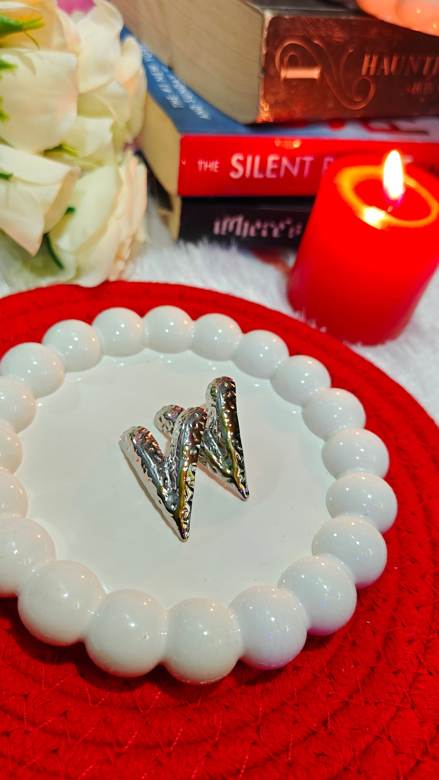 "Eternal Spark: Embrace the Magic of Love with Heartfelt Elegance Earrings"