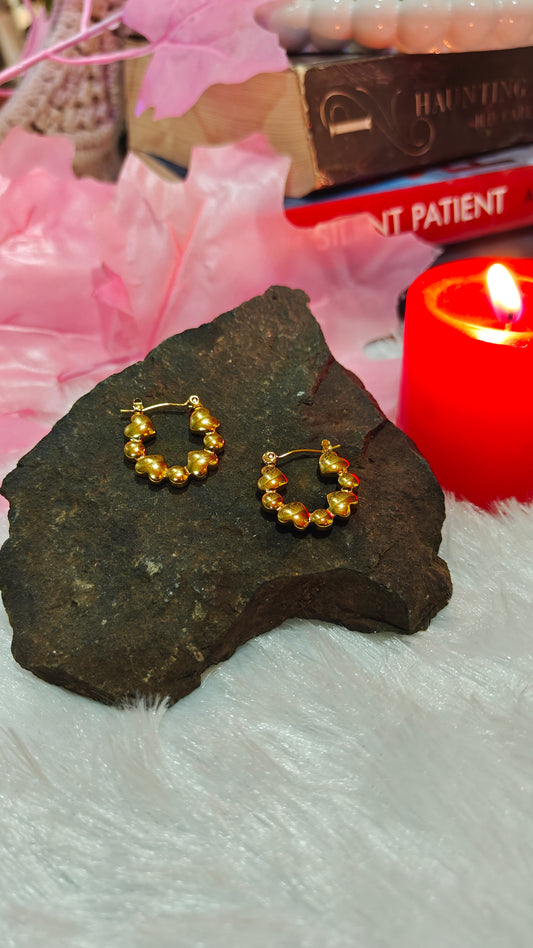 "Whispers of Forever: The Enchanting Silver Heart Earrings That Illuminate Your Soul" ✨