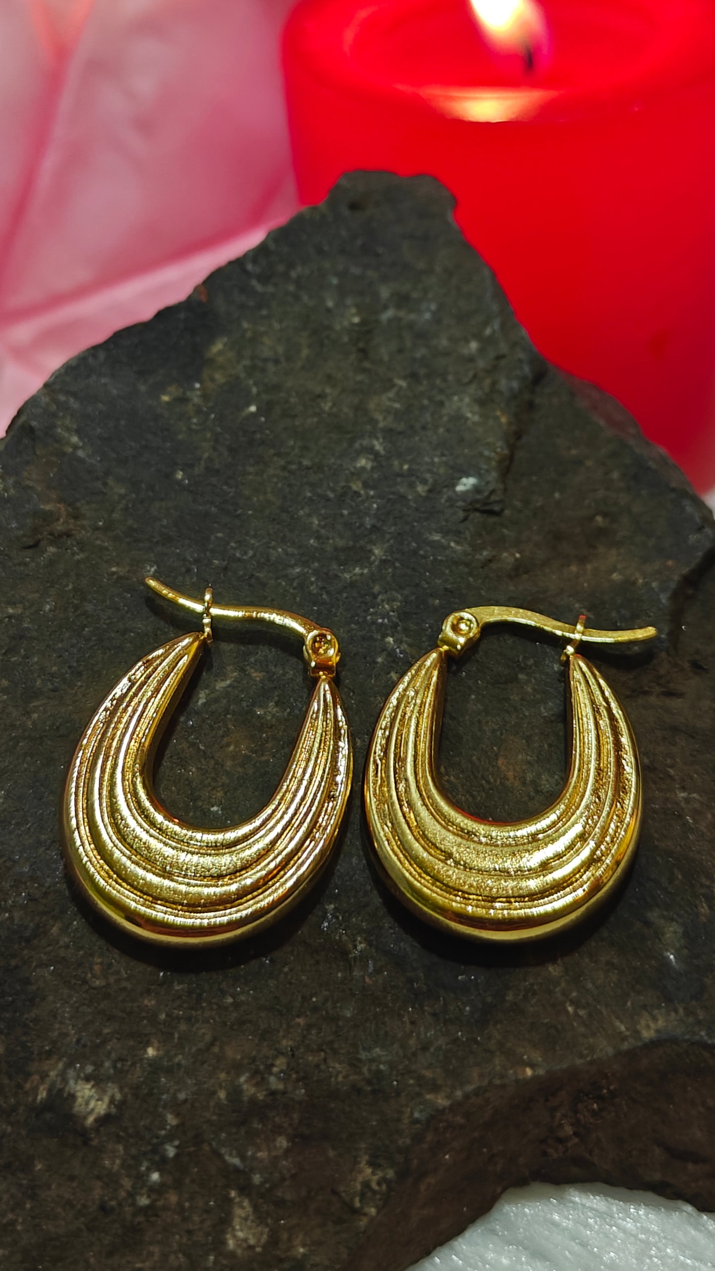 ✨ “Golden Vibes – Earrings that Shine with Your Story” ✨