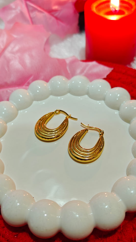 ✨ “Golden Vibes – Earrings that Shine with Your Story” ✨