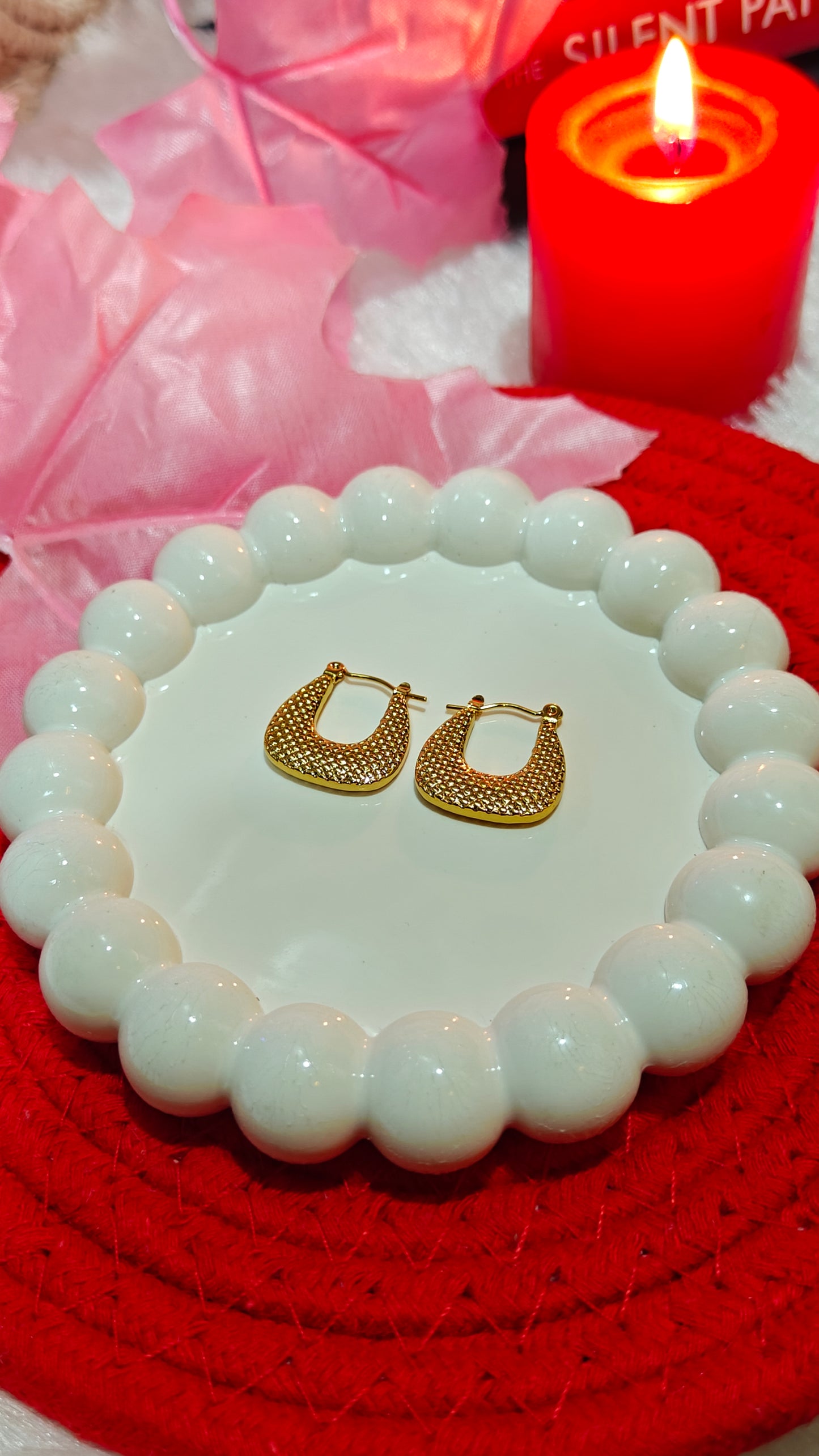⦁ "Golden Glow Hoops" at Dilverse
