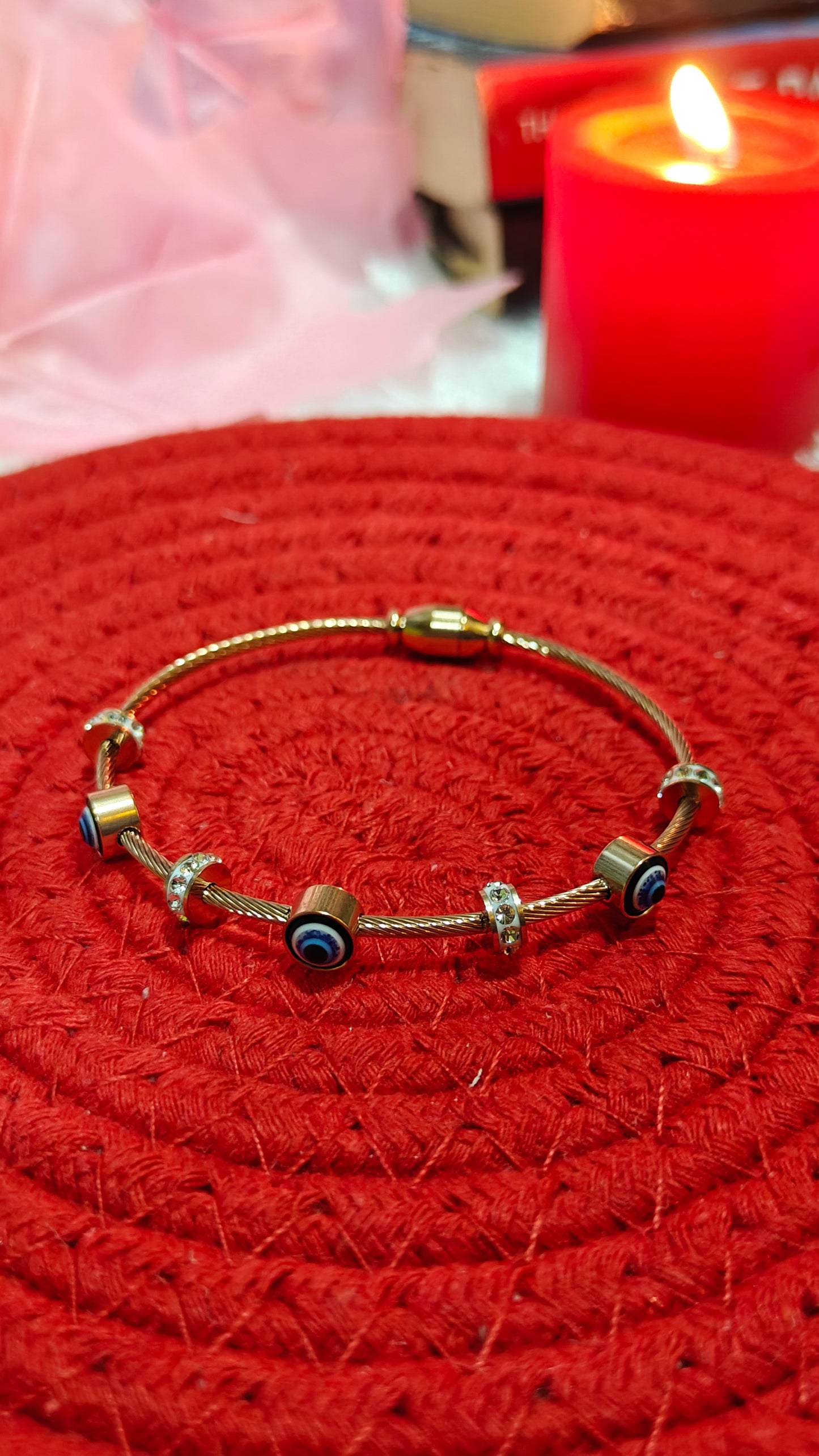 “Eternal Protection Evil Eye Bracelet – A Symbol of Strength & Style” at Dilverse