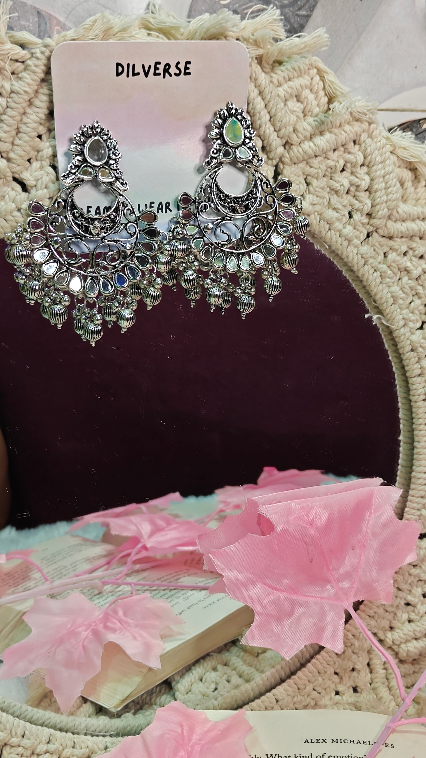 "Radiate Elegance: The Antitarnish Statement Chandbalis That Empower Your Bold Journey" at Dilverse