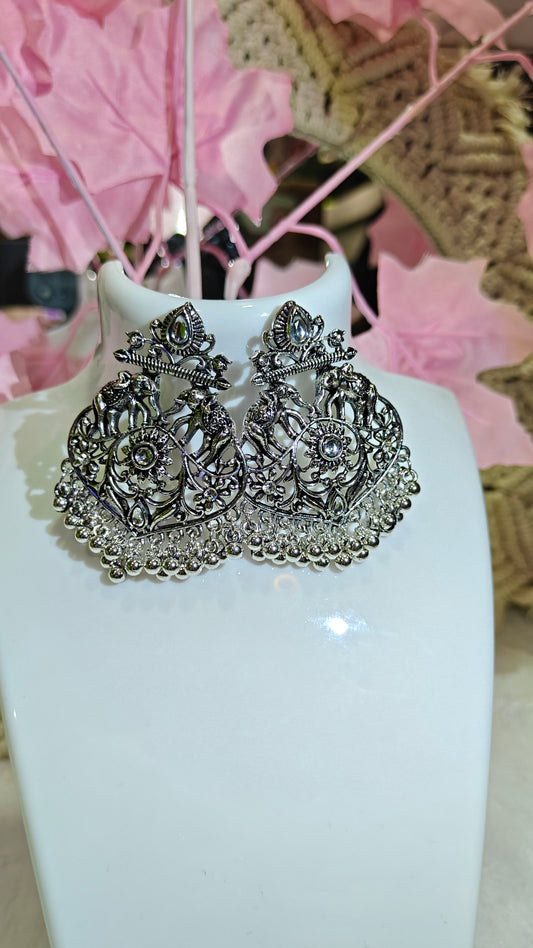 "Fearless Glamour: The Antitarnish Statement Jhumkas That Own Your Story"