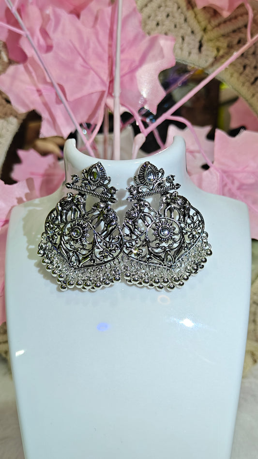 "Fearless Glamour: The Antitarnish Statement Jhumkas That Own Your Story"