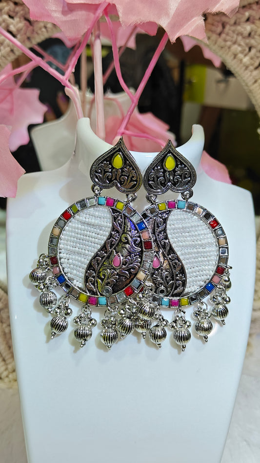 "Vibrant Spirit: The Antitarnish Statement Earrings That Dazzle Through Life" ✨ at Dilverse