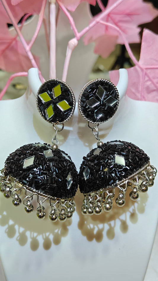 "Bold Shadows: The Antitarnish Jhumka That Owns Your Story" at Dilverse