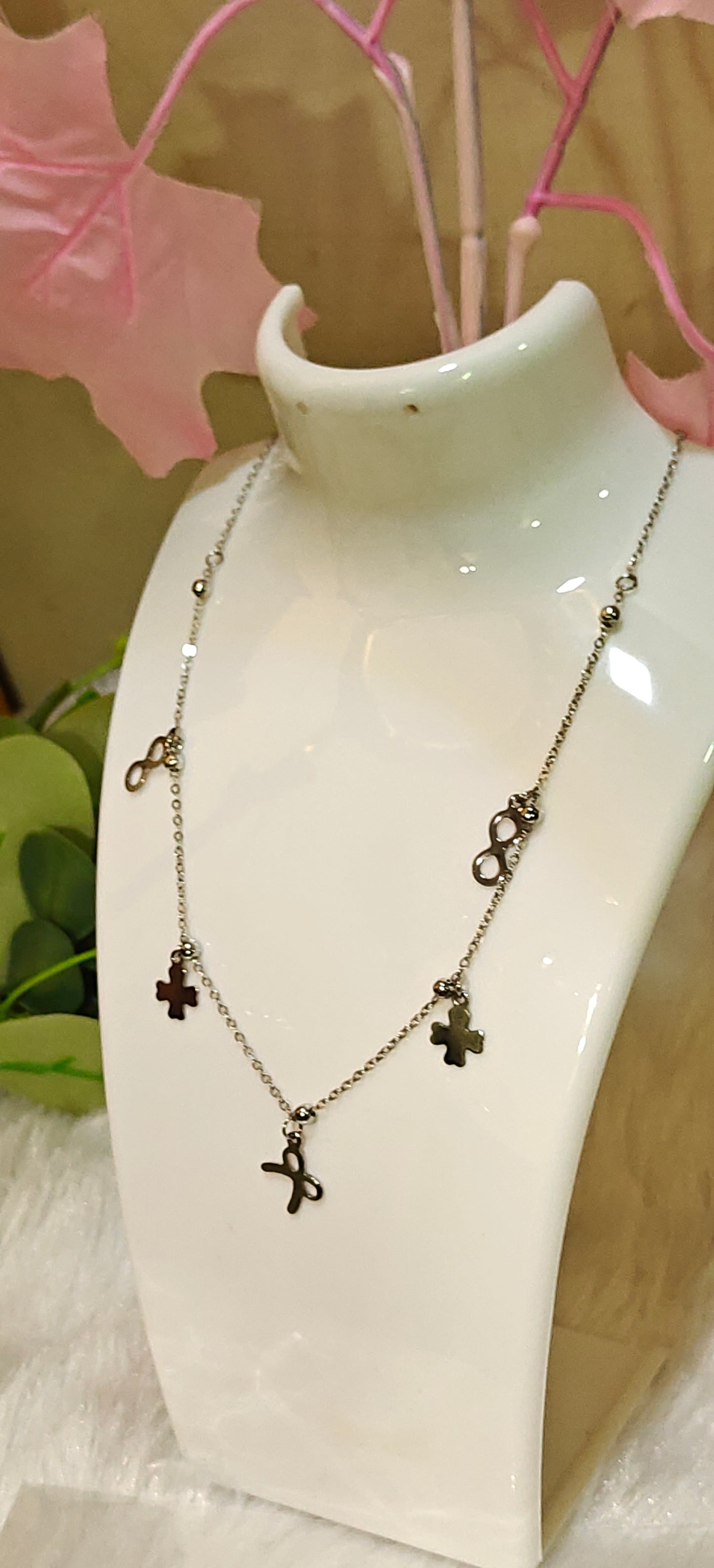 Eternal Harmony Charm Necklace – Symbols of Connection by Dilverse