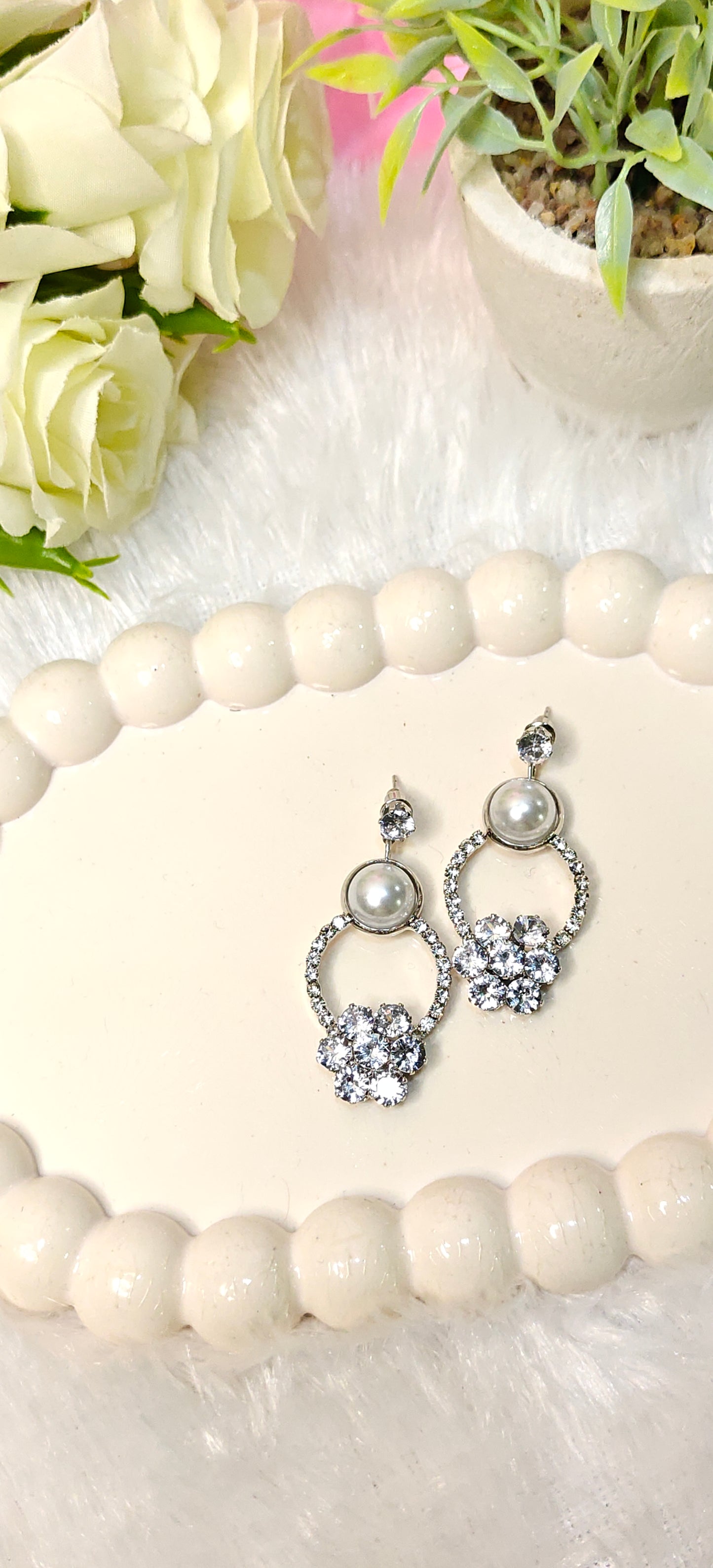 Elegant Sparkle & Grace – Butterfly Crystal Earrings Collection at Dilverse