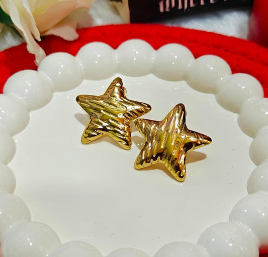Golden Star Studs – Dazzle Like a Star 🌟 at Dilverse