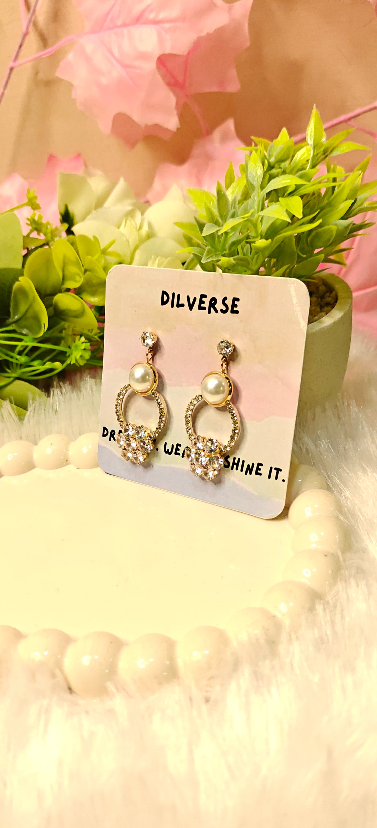 Elegant Sparkle &amp; Grace – Butterfly Crystal Earrings Collection at Dilverse